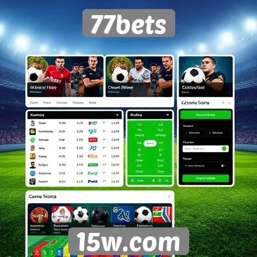 Interface do usuário do 77bets é intuitiva